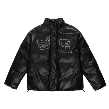 Noir Statement Puffer – Tęsknota za władzą