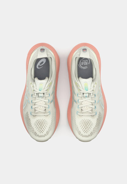 ASICS GEL-KAYANO 31 White/Pink – Premium Road Running Shoes | Luxem Swiss