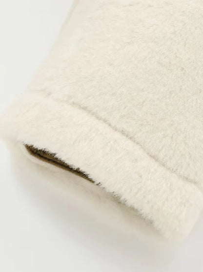 Ivory Alpine Toggle Coat