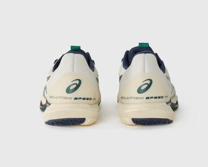 ASICS Solution Speed FF 3 Men’s Tennis Shoes – Cream/Green/Navy | Luxem Swiss