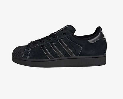 adidas Superstar II Core Black – Classic Leather Trainers | Luxem Swiss