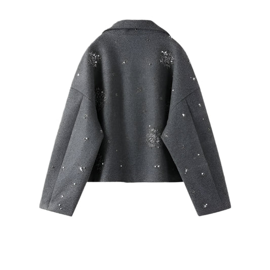 Płaszcz wełniany Velora Luxe