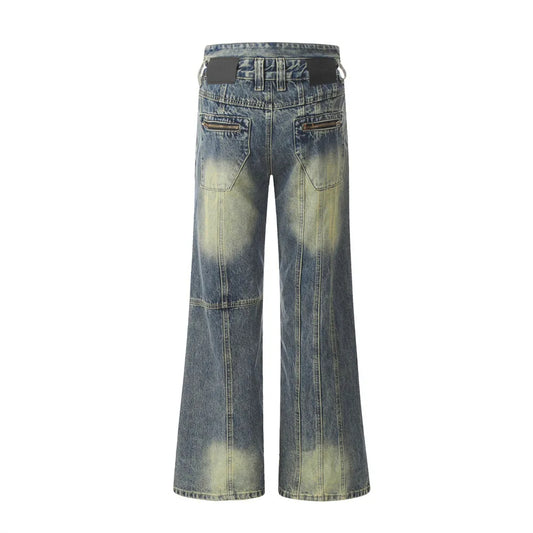 Jeansy Flare Zipper