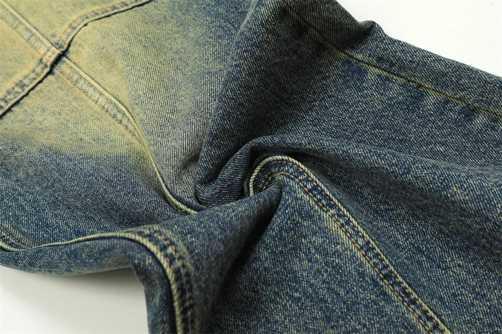 Jeansy Flare Zipper