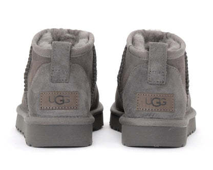 UGG Classic Ultra Mini “Grey” | Luxem Swiss Official Pair