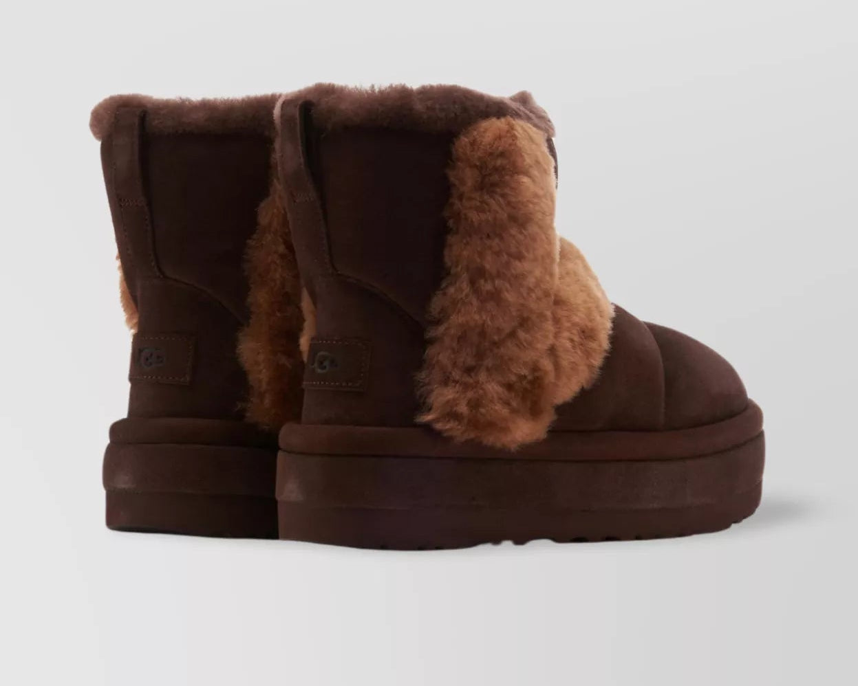 Bottes UGG Classic ChillaPeak pour femmes – Marron foncé / Moutonnière | Luxem Swiss