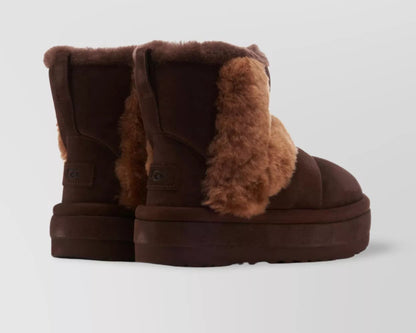 Bottes UGG Classic ChillaPeak pour femmes – Marron foncé / Moutonnière | Luxem Swiss