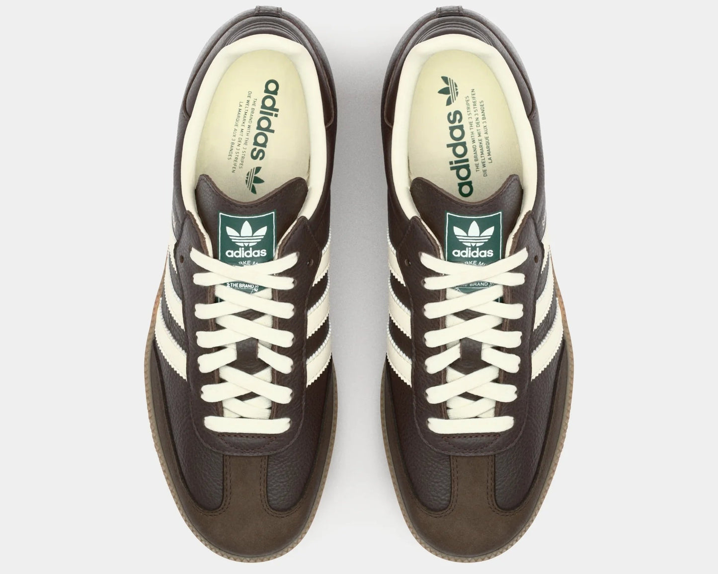 Adidas Samba OG Dark Brown Off White Unisex | Luxem Swiss – Classic Redefined