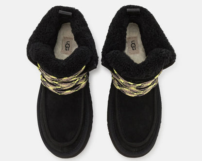 UGG Funkarra Cabin Cuff Noir – Bottines d'hiver | Luxe Suisse