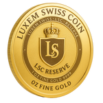 Luxem Swiss Gold Coin — 1 oz (Investment Grade)
