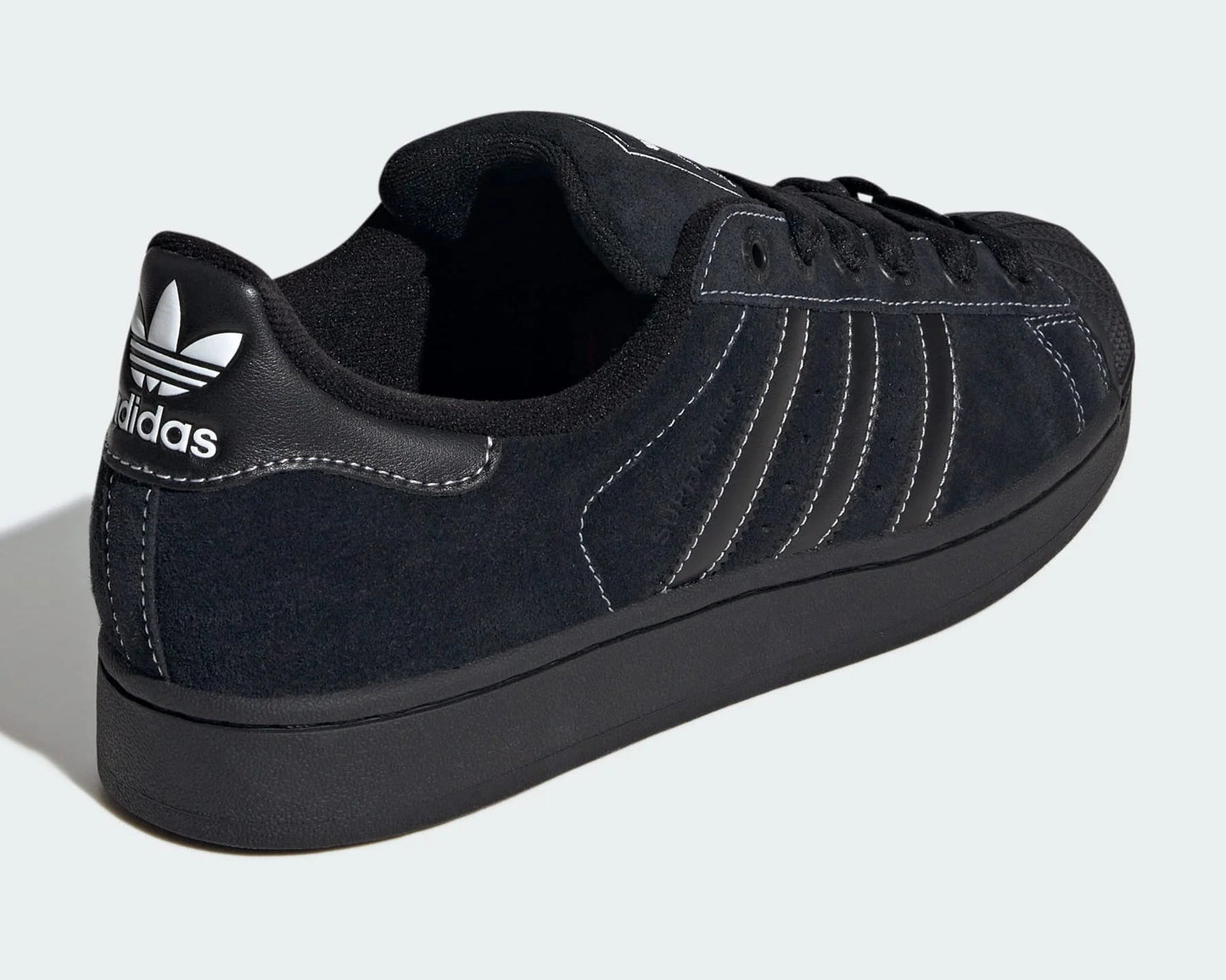 adidas Superstar II Core Black – Classic Leather Trainers | Luxem Swiss