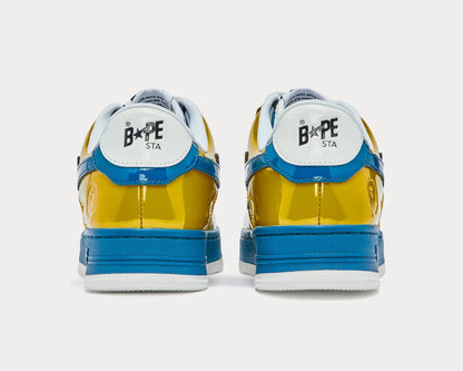 A Bathing Ape - BAPE Sta Żółto/Niebiesko/Białe Niskie Trampki