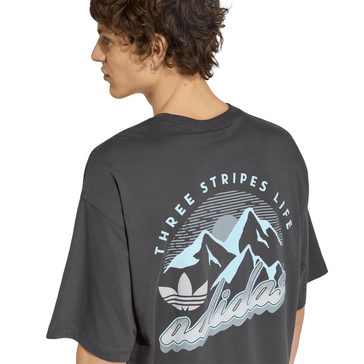 Adidas MOUNTAIN GFX Utility Black T-Shirt – LE1889-S – product view 3