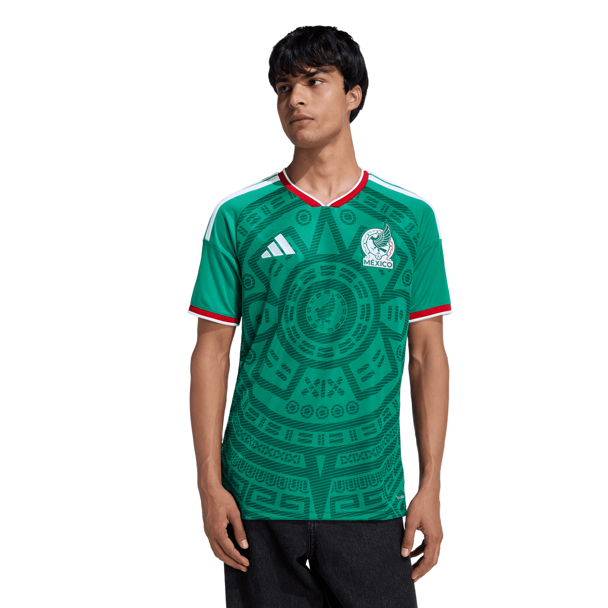 Adidas Mexico 26 Home Jersey 'Bold Green' – JL8580-XS – product view 4