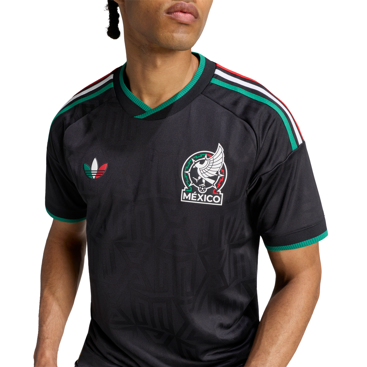 Adidas Mexico 26 Third Authentic Jersey 'Black' – JL8546-S – product view 2