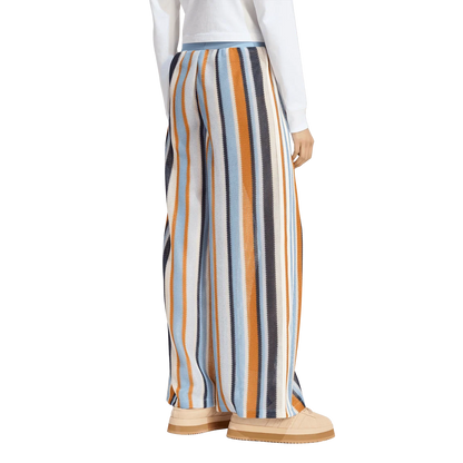 adidas Originals Summer Glow Knitted Firebird Track Pants – Ash Blue