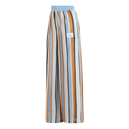 adidas Originals Summer Glow Knitted Firebird Track Pants – Ash Blue