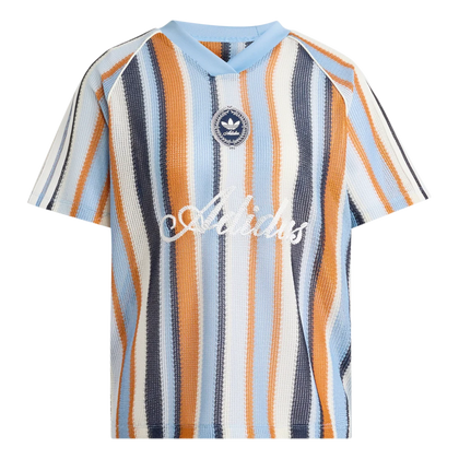 Adidas Originals Summer Glow Knitted Oversized Jersey Ash Blue