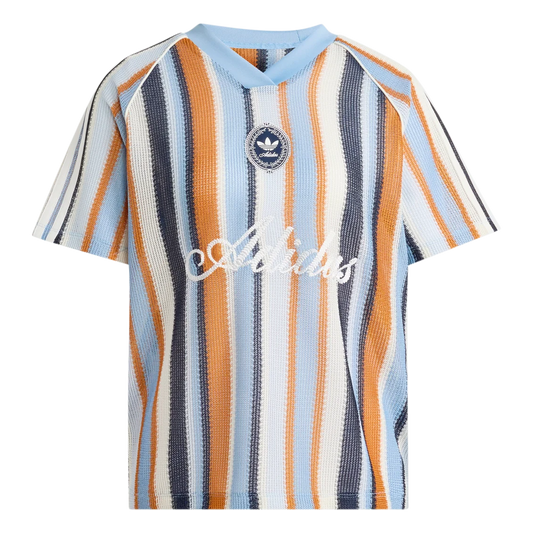 Adidas Originals Summer Glow Knitted Oversized Jersey Ash Blue