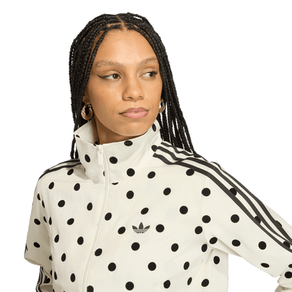 Adidas Satin Polka Dots TT Track Top 'Off White' – KV1165-S – product view 3