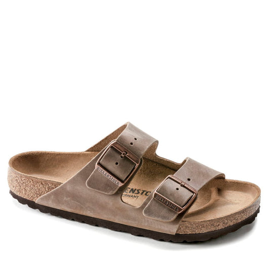 Birkenstock Arizona Soft Footbed Oiled Leather Tobacco Brown
