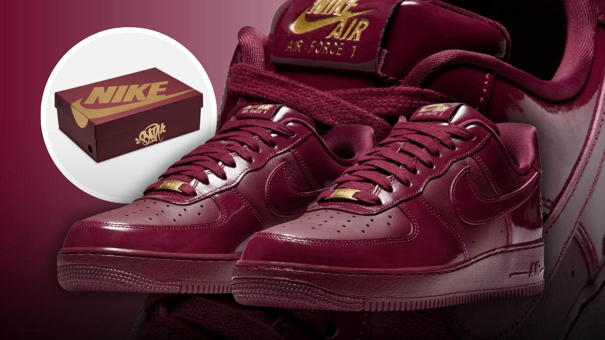 Nike Air Force 1 Low Syna Central Cee Dark Beetroot UK Exclusive | Luxem Swiss