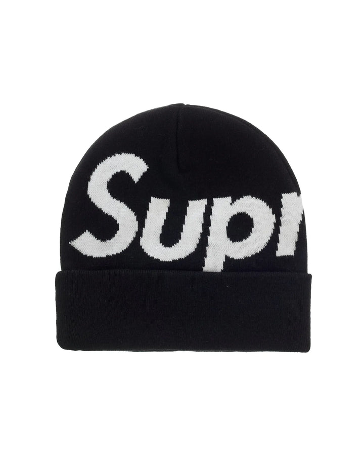 Supreme Big Logo Beanie FW25 Black