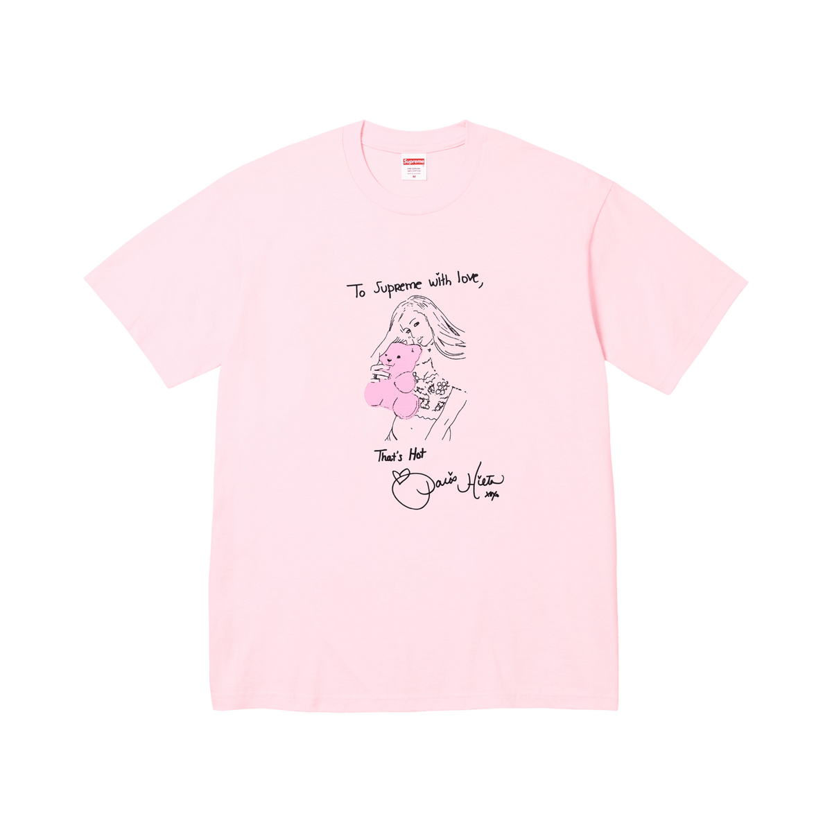 Supreme Paris Tee 'Light Pink' – FW26T37-LIGHT-PINK-S – product image