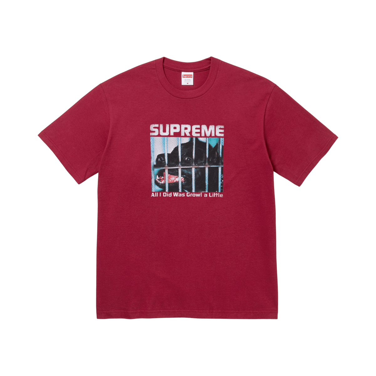 Supreme Growl Tee 'Cardinal' – FW26T5-CARDINAL-S – product image