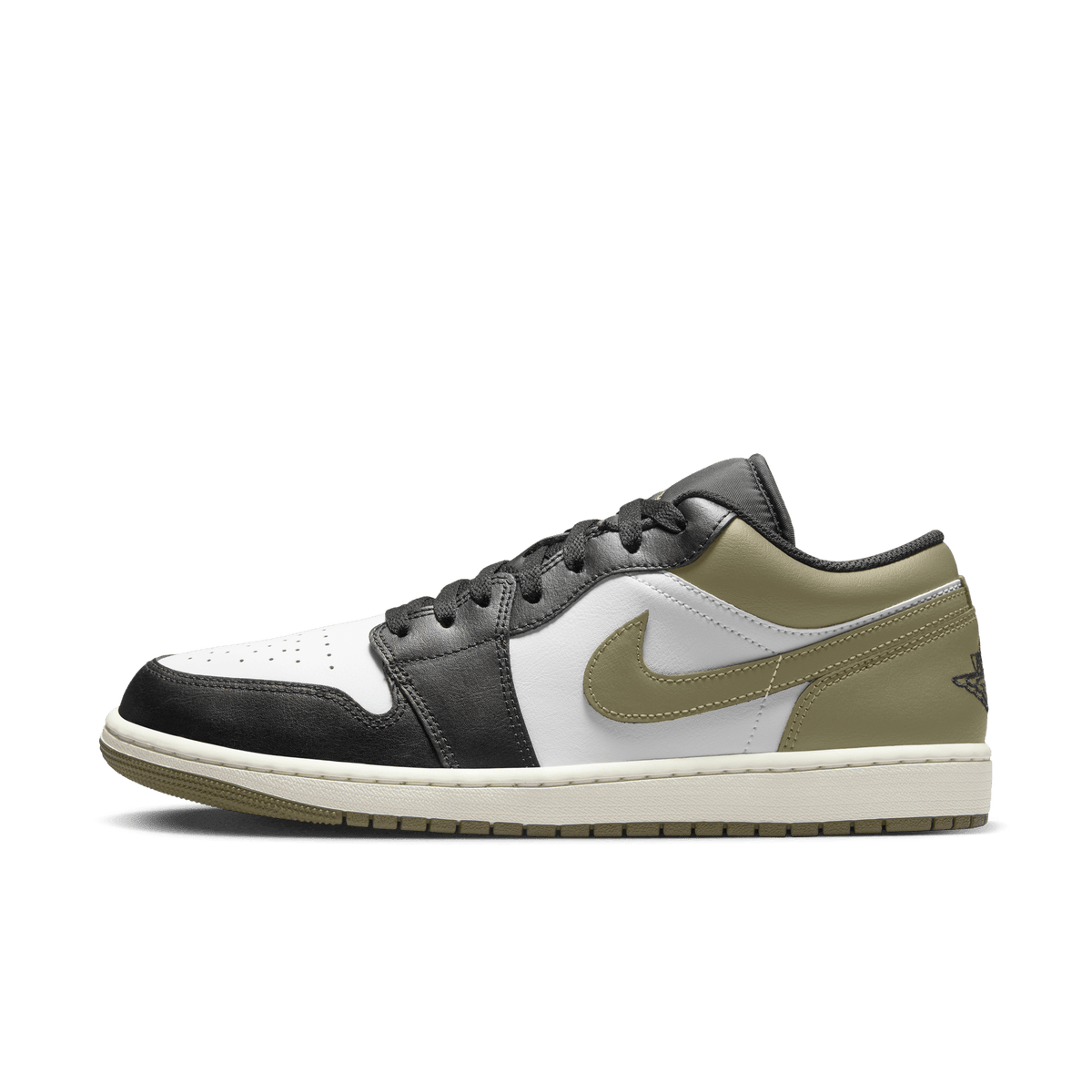 Jordan 1 Low Black Toe Medium Olive – 553558-092-46 – product view 5