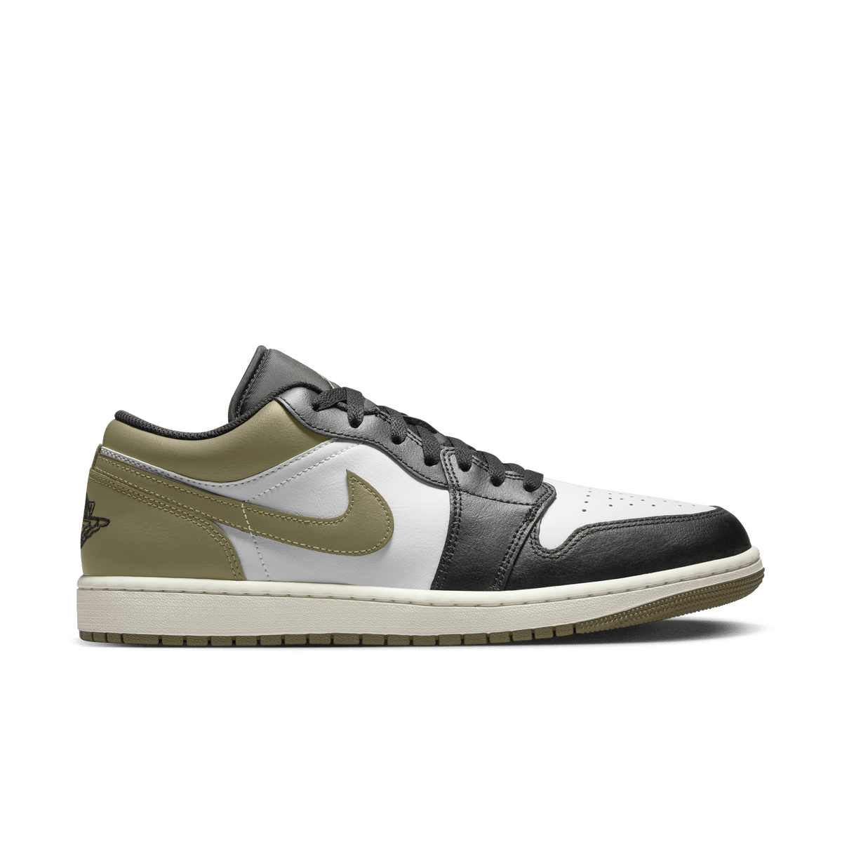 Jordan 1 Low Black Toe Medium Olive – 553558-092-45 – product image