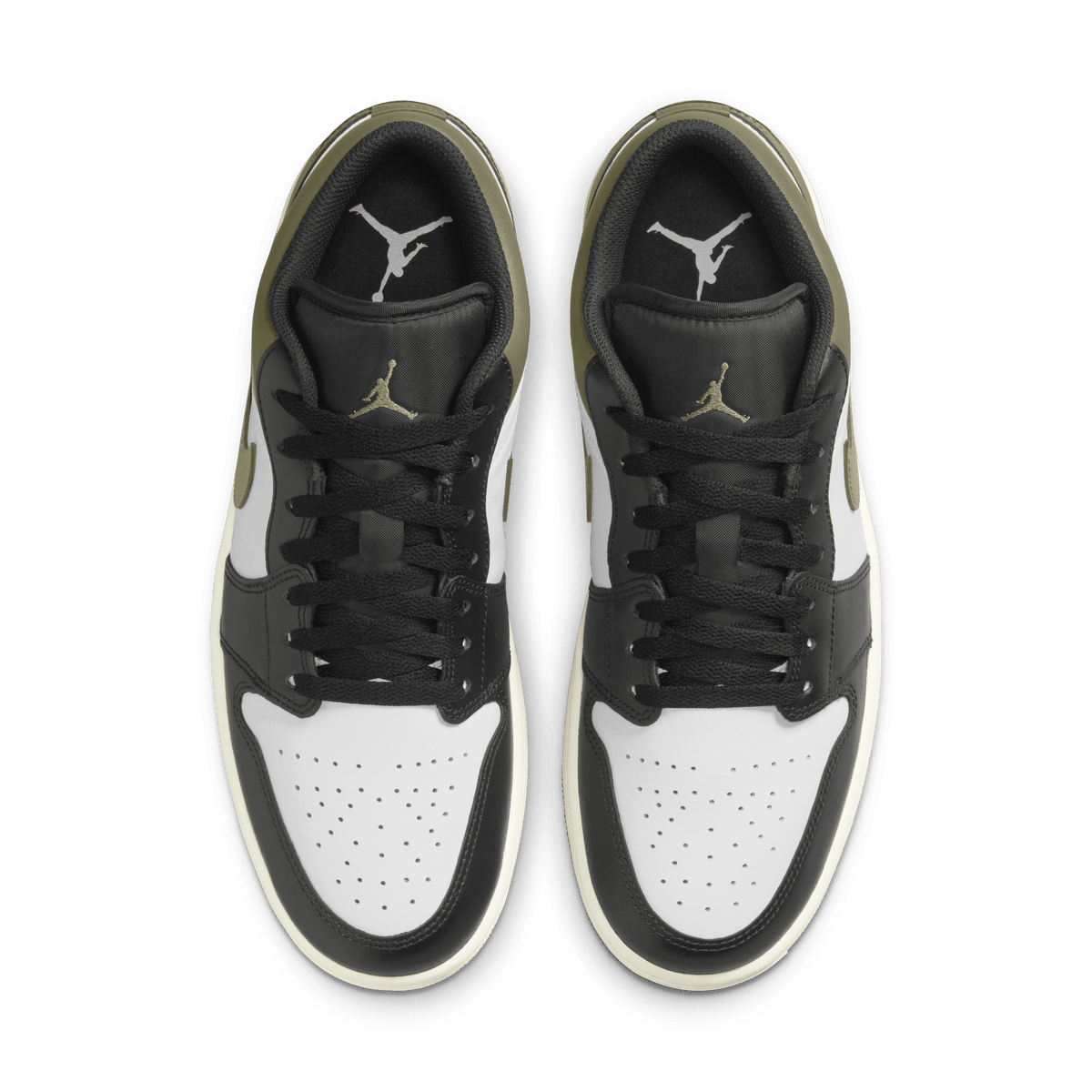 Jordan 1 Low Black Toe Medium Olive – 553558-092-46 – product view 3