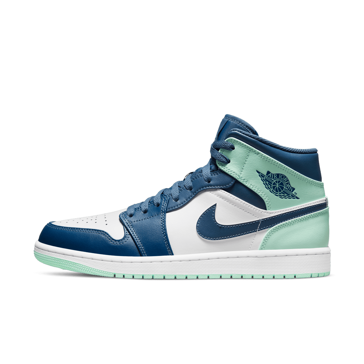 Jordan 1 Mid Mystic Navy Mint Foam – 554724-413-42 – product view 5
