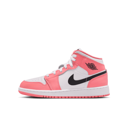 Jordan 1 Mid Pink Gaze (GS) – DQ8423-602-39 – product view 5