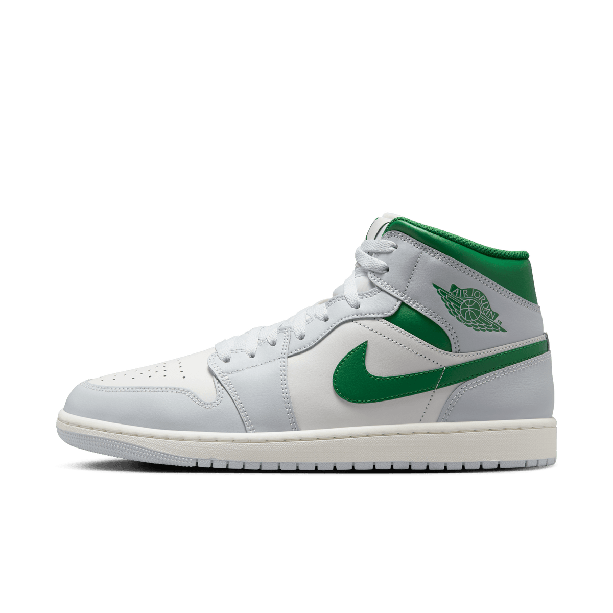 Jordan 1 Mid White Pure Platinum Pine Green – DQ8426-142-45 – product view 5