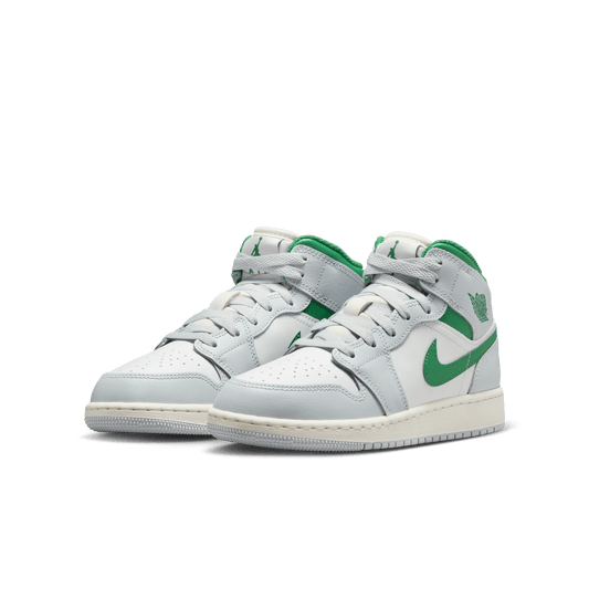 Jordan 1 Mid White Pure Platinum Pine Green (GS) – DQ8423-142-38.5 – product view 2