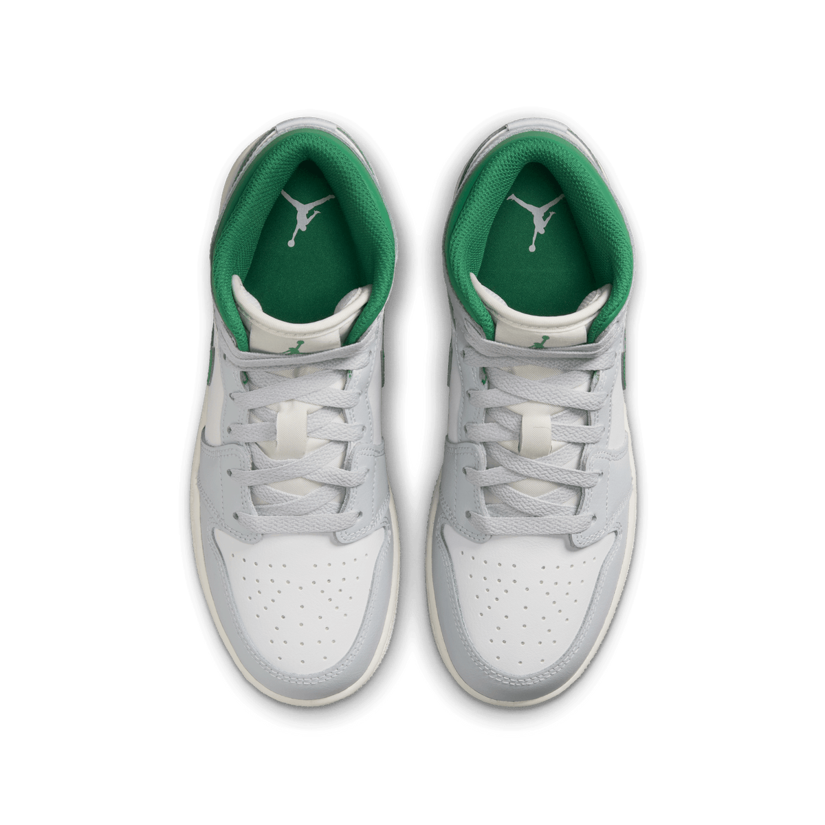 Jordan 1 Mid White Pure Platinum Pine Green (GS) – DQ8423-142-38.5 – product view 3