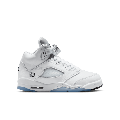 Jordan 5 Retro White Metallic (2026) (GS) – HQ7980-103-36 – product image