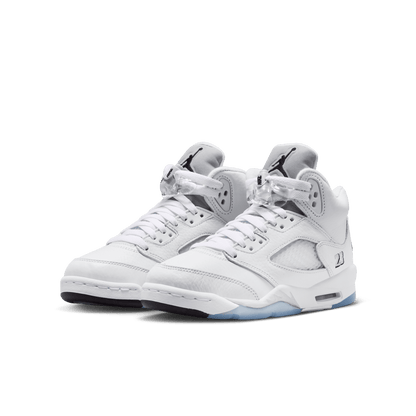 Jordan 5 Retro White Metallic (2026) (GS) – HQ7980-103-36 – product view 2