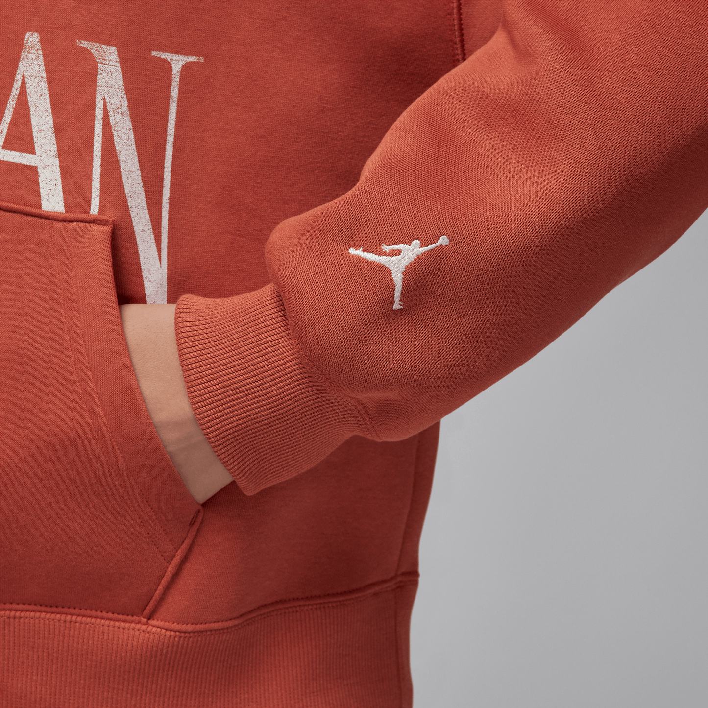 Jordan Brooklyn Fleece Women's Pullover Hoodie Dusty Peach/Sail – FN5434-209-XS – product view 4