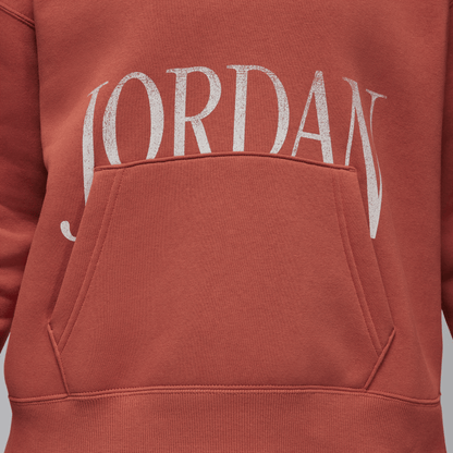 Jordan Brooklyn Fleece Women's Pullover Hoodie Dusty Peach/Sail – FN5434-209-XS – product view 5