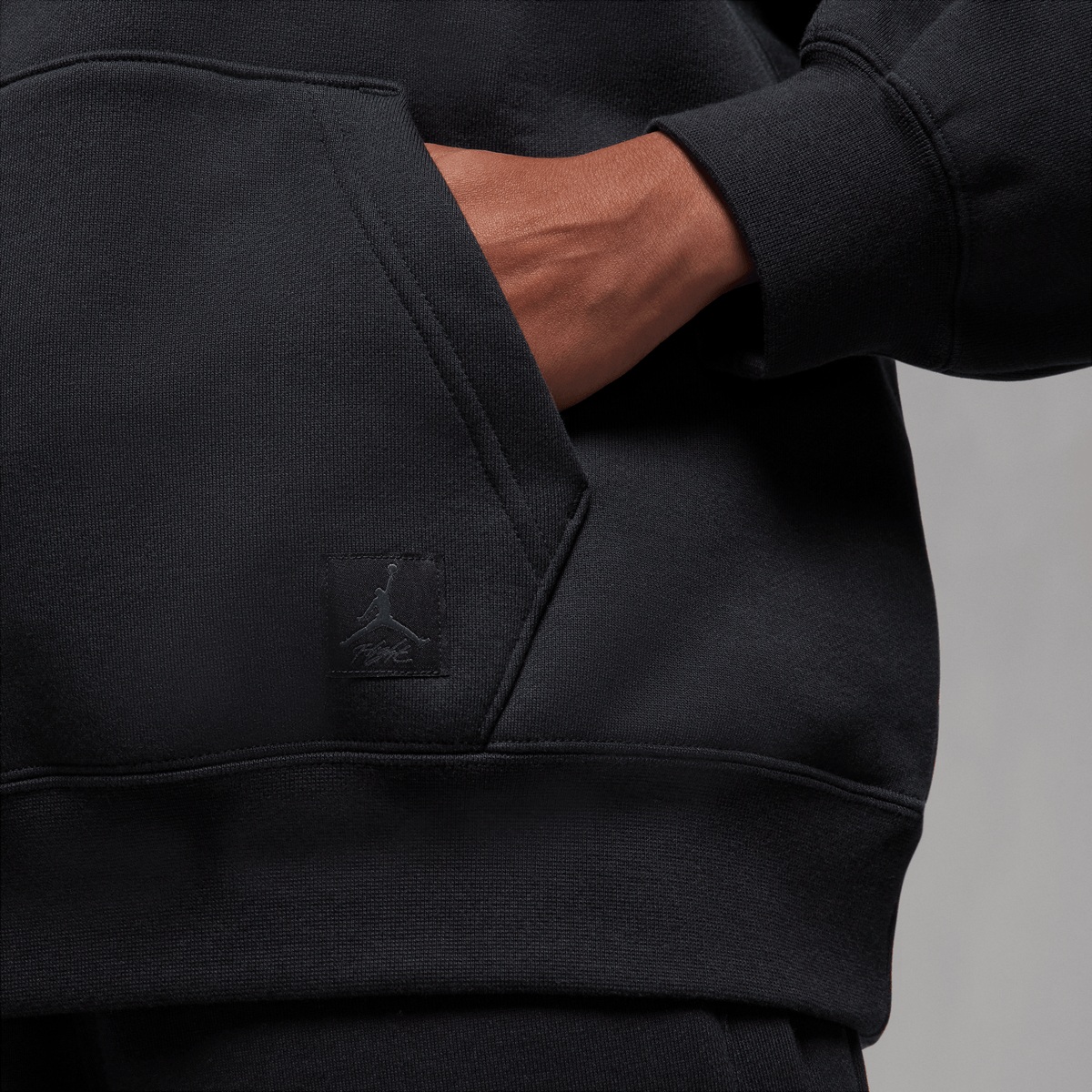 Jordan Flight Fleece Women's Quarter-Zip Top Black – FD7221-010-XS – product view 4