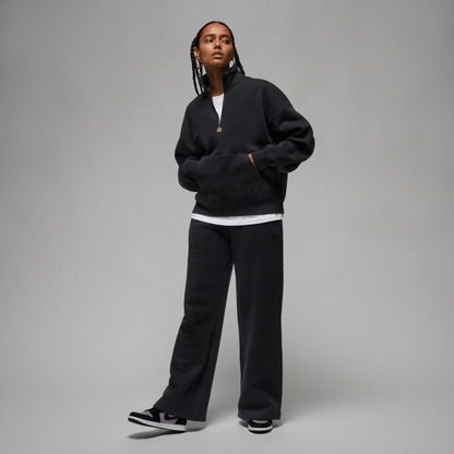 Jordan Flight Fleece Women's Quarter-Zip Top Black – FD7221-010-XS – product view 5