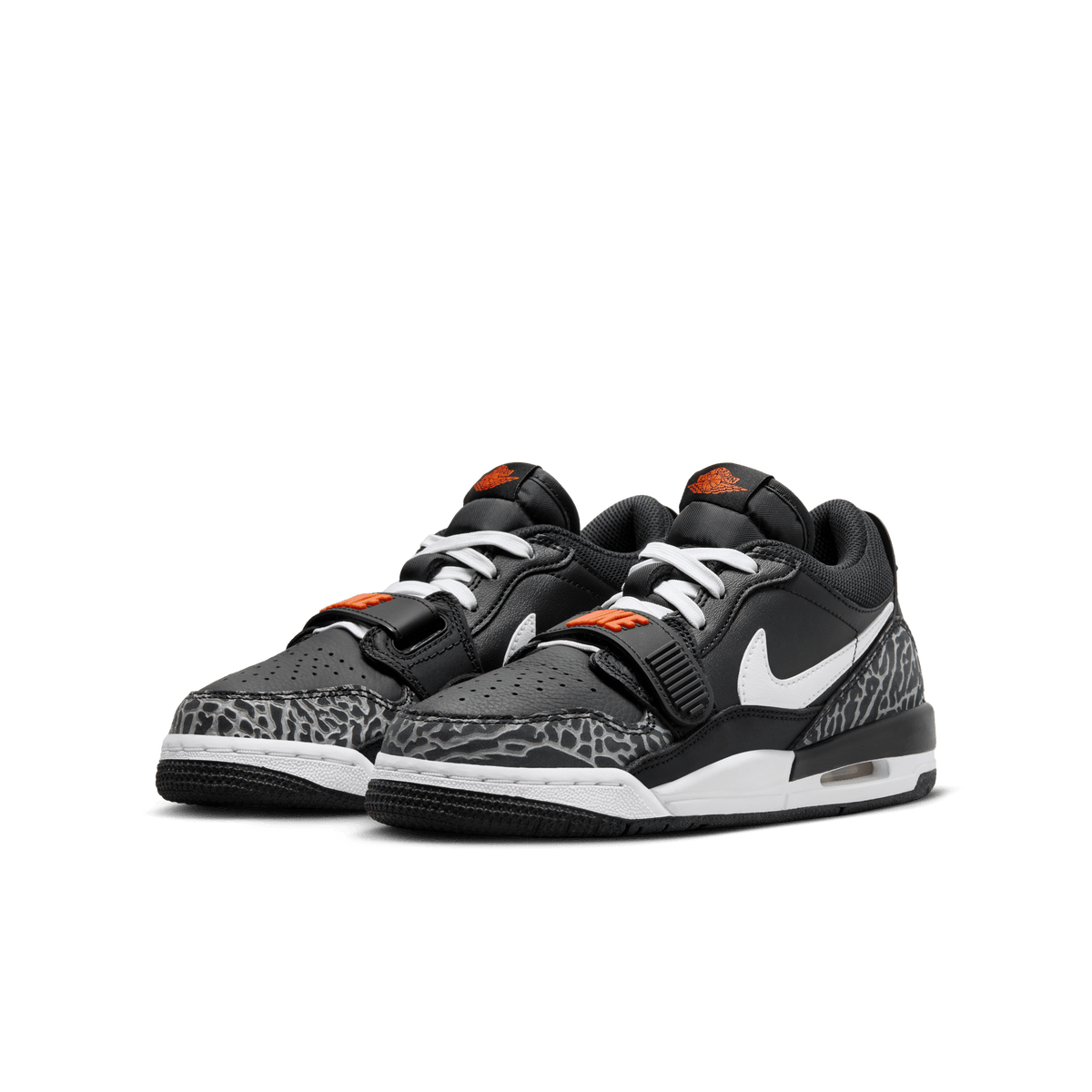 Jordan Legacy 312 Low Black White Safety Orange (GS) – CD9054-018-36 – product view 2