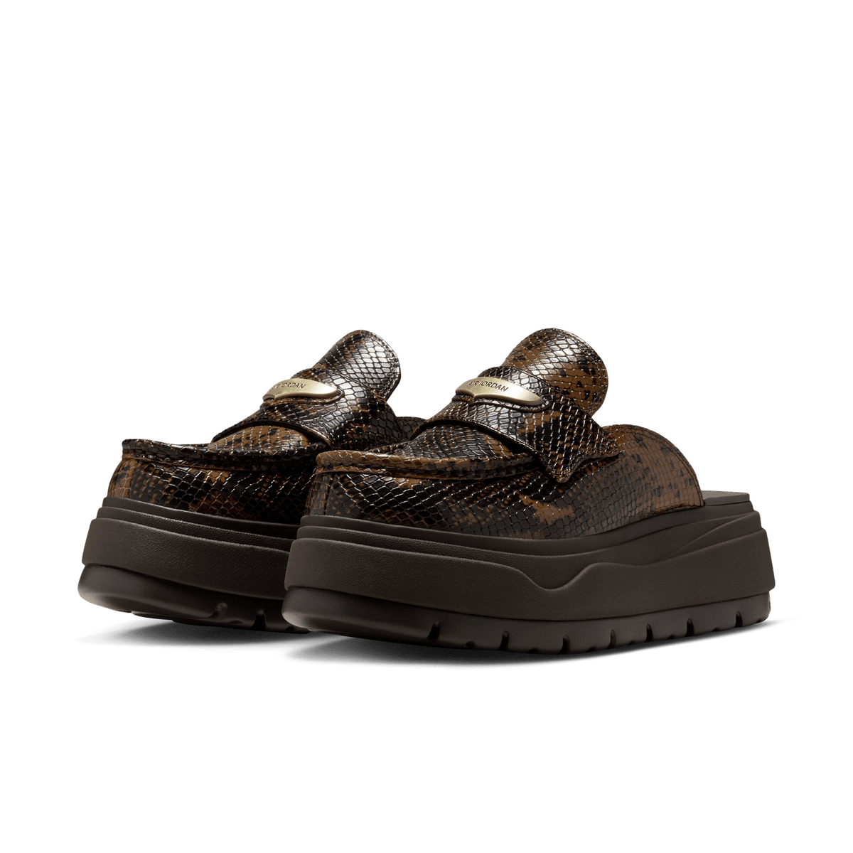Jordan Mule Croc Velvet Brown (Women's) – IB1497-200-39 – product view 2