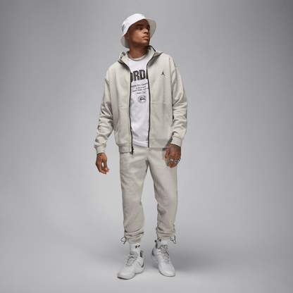 Jordan Sport Hoop Fleece Men's Dri-FIT Full-Zip Hoodie Grey Heather/Black – FV8602-050-2XL – product view 5