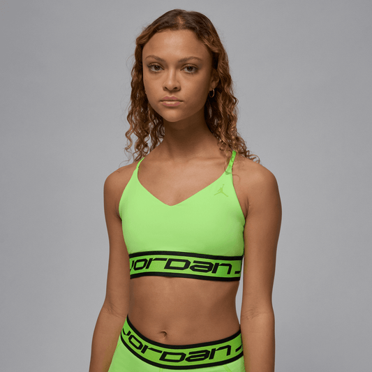 Jordan Sport Indy Women's Light Support Sports Bra Electric Green/Black/Electric Green – FV6498-358-XS – product image