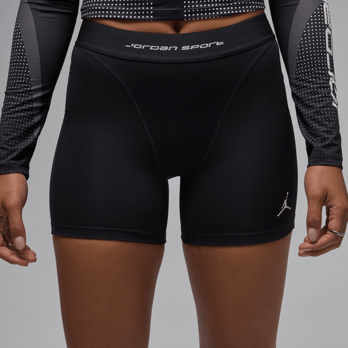 Jordan Sport Leak Protection: Period Women's Shorts Black/White – HF9483-010-XS – product view 3