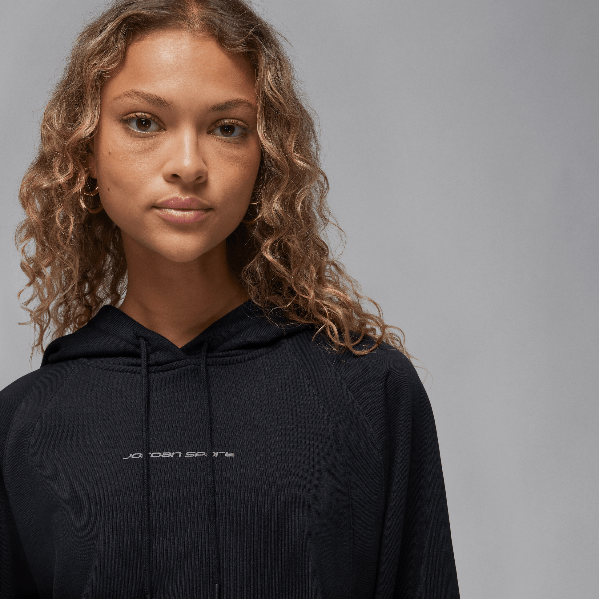 Jordan Sport Women's Graphic Fleece Hoodie Black/Stealth – FN5125-010-XS – product view 3