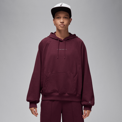 Jordan Sport Women's Graphic Fleece Hoodie Night Maroon/Stealth – FN5125-681-XS – product image